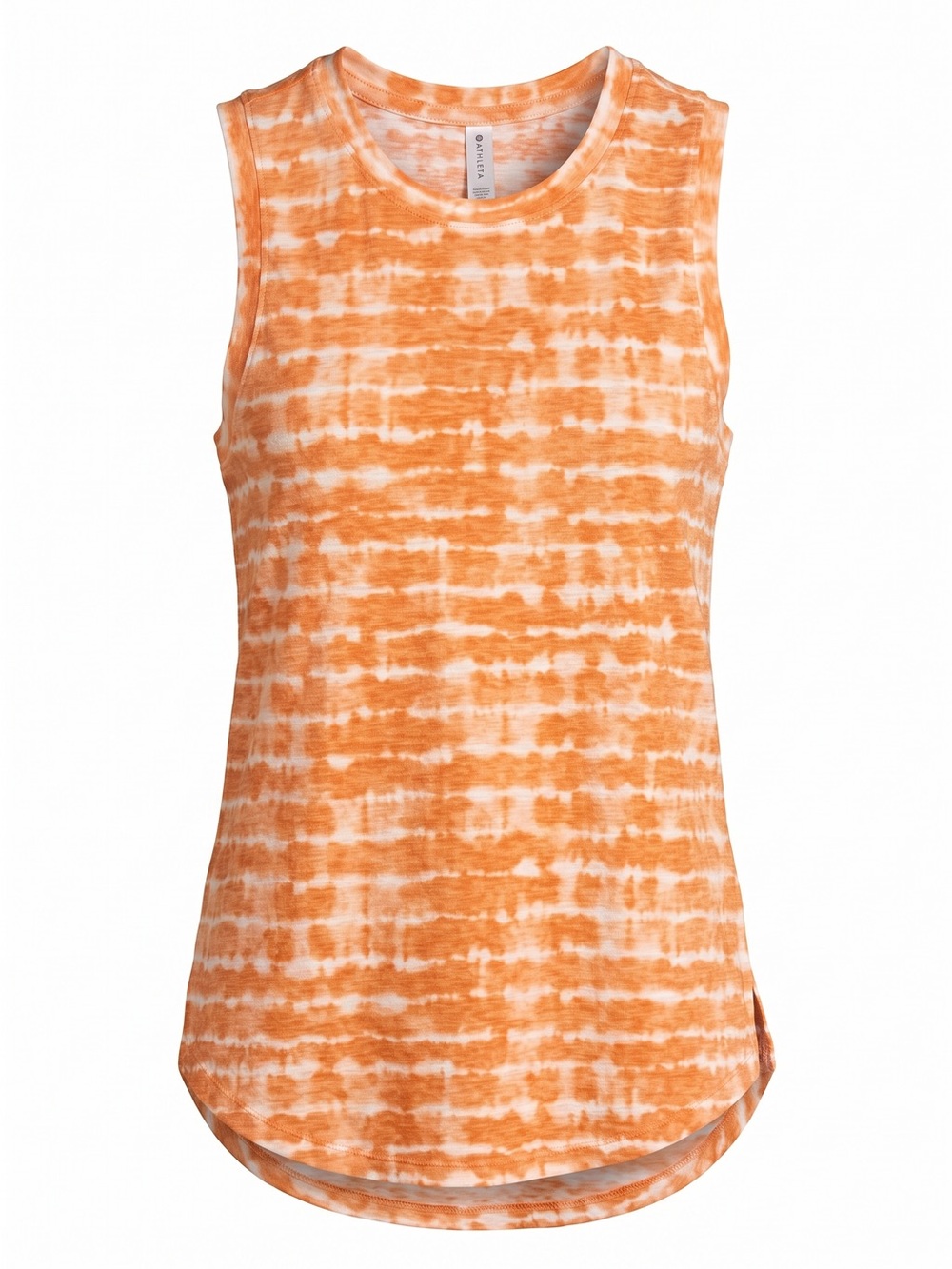 Athleta Orange Tie-Dye Muscle Tank